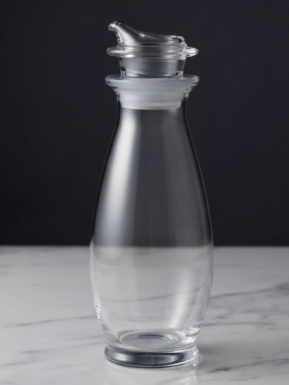 Vintage 1950s Heisey Cobel Glass Cocktail Shaker Strainer MCM Barware No Cap USA